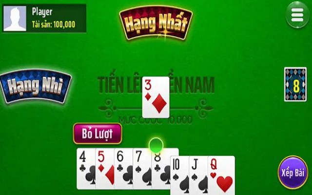 Tổng quan về game bài tiến lên miền Nam